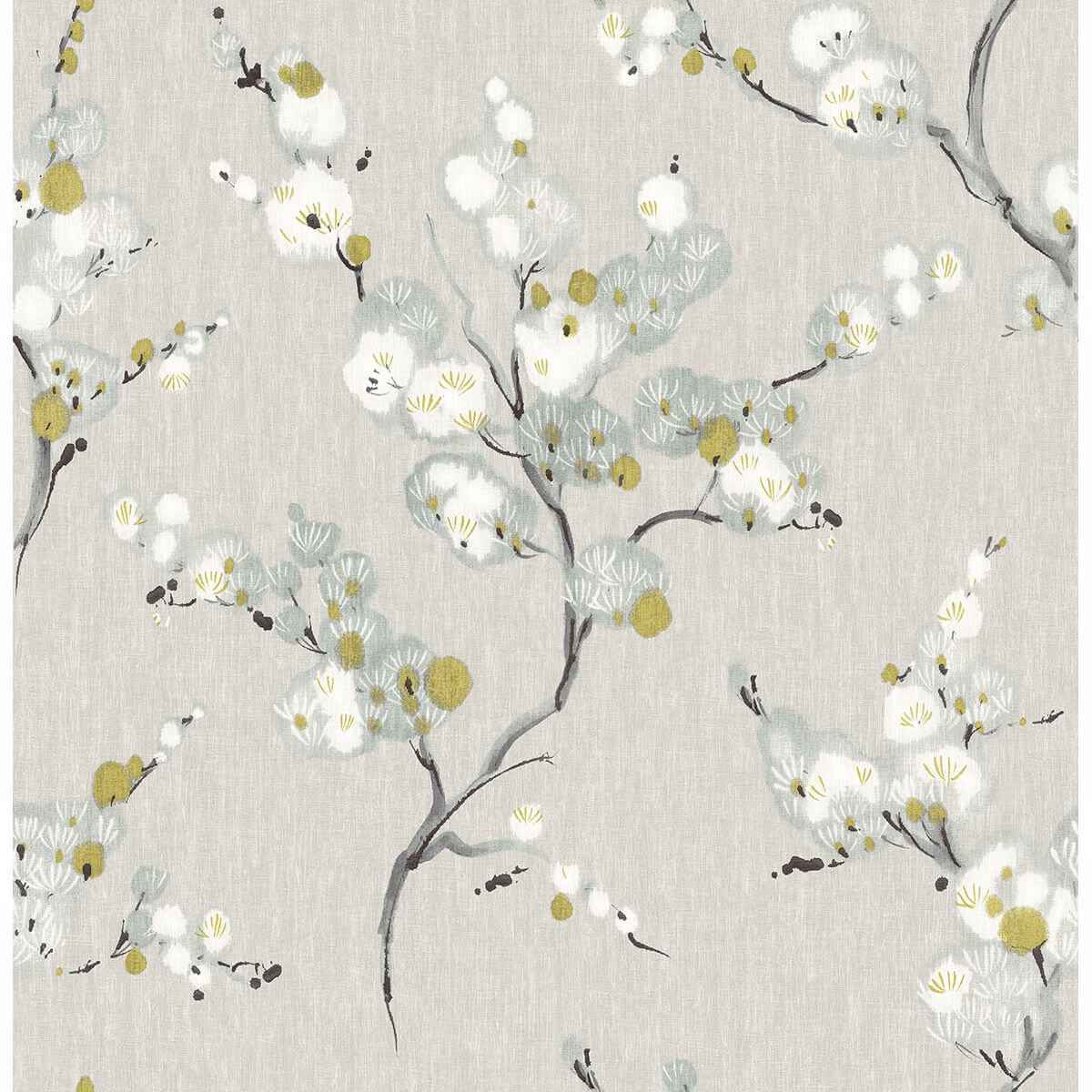 Bliss Blue Blossom Wallpaper - York Wallcoverings - 2764-24308 - York Wallcoverings Wallpaper