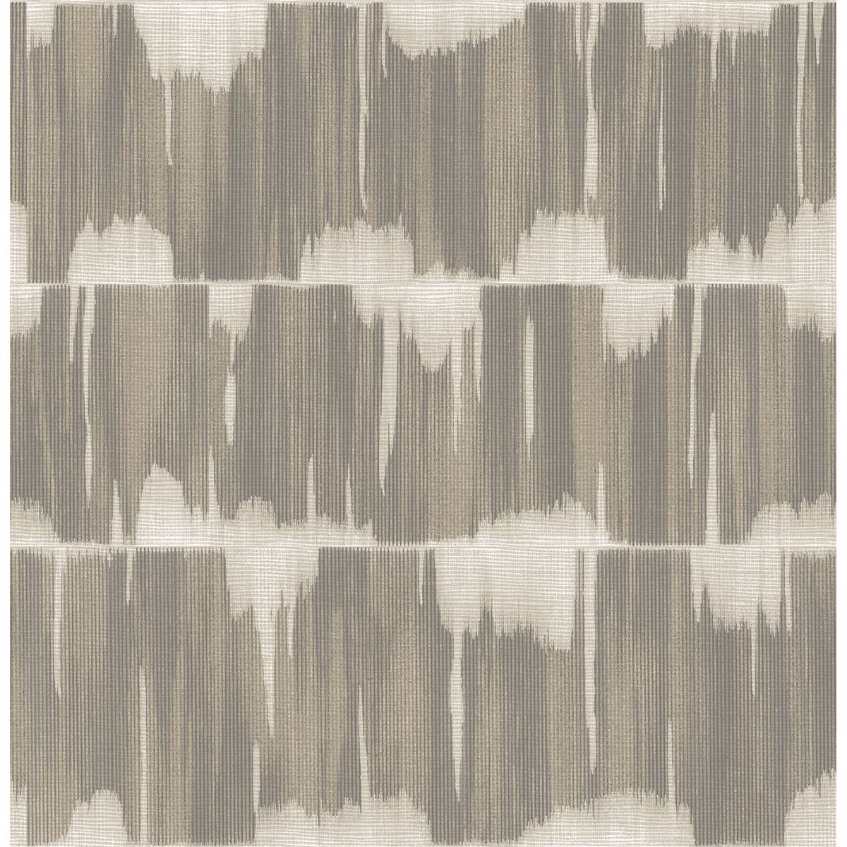 Brewster Wallcovering-Serendipity Taupe Shibori Wallpaper