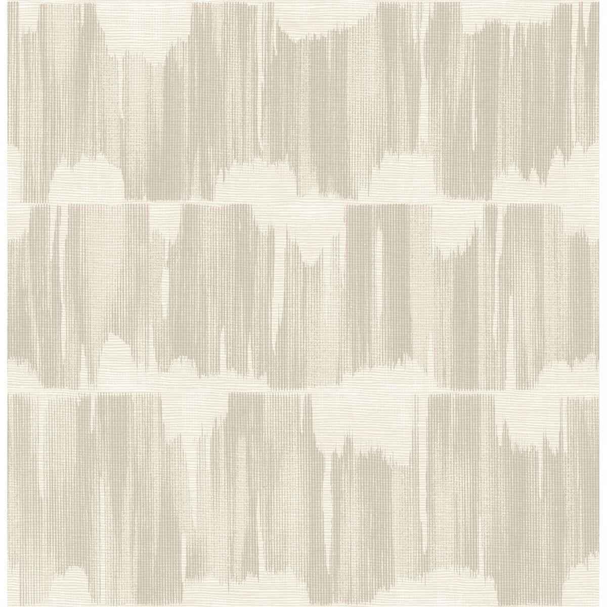 Serendipity Beige Shibori Wallpaper - York Wallcoverings - 2764-24345