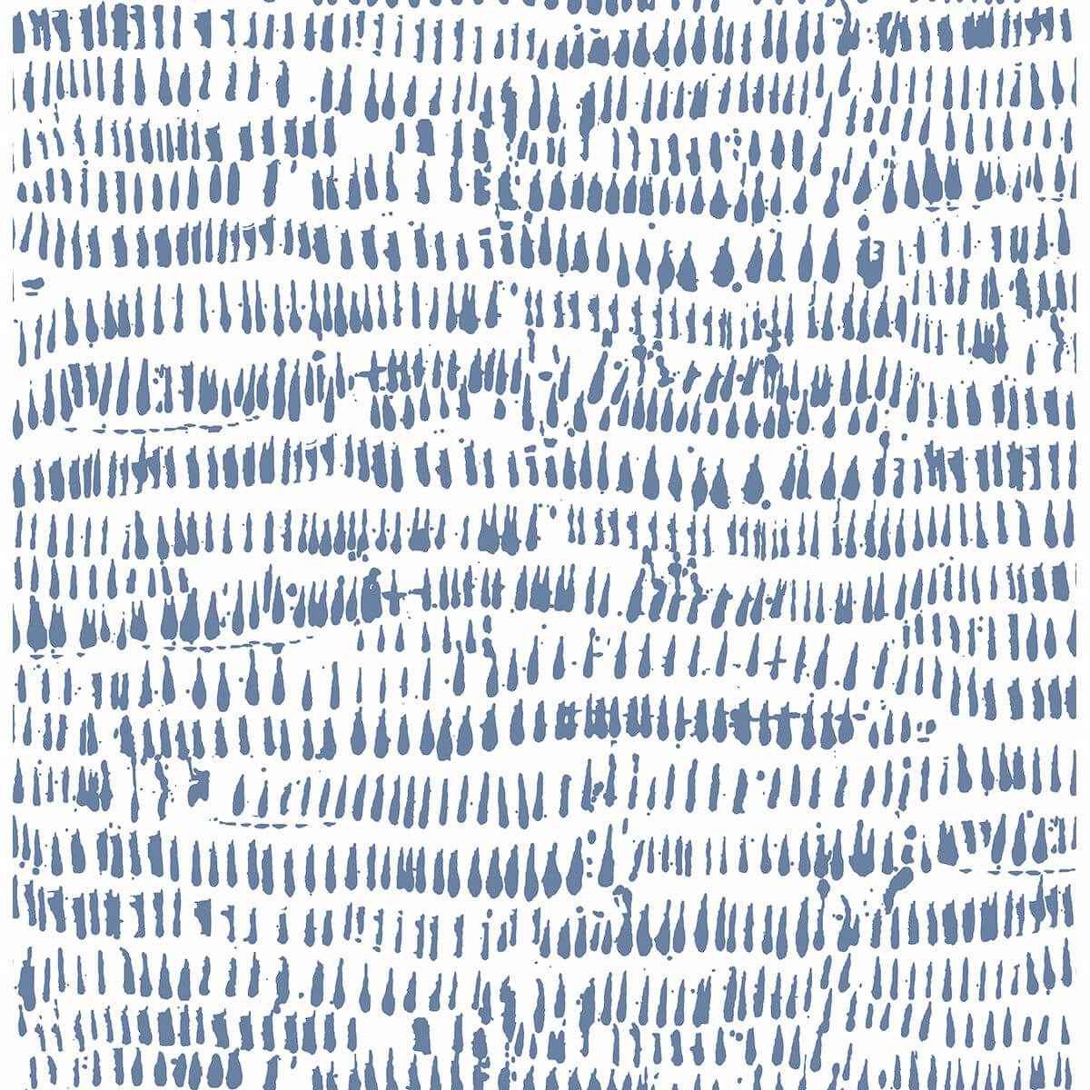 Runes Blue Brushstrokes Wallpaper - York Wallcoverings - 2764-24357 - York Wallcoverings Wallpaper