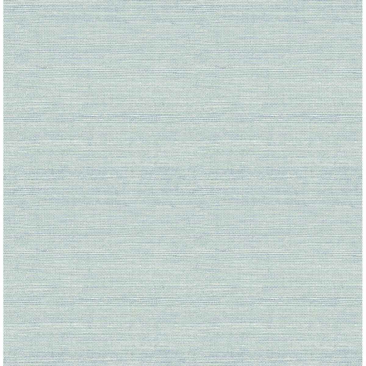 Lilt Teal Faux Grasscloth Wallpaper - York Wallcoverings - 2793-24282