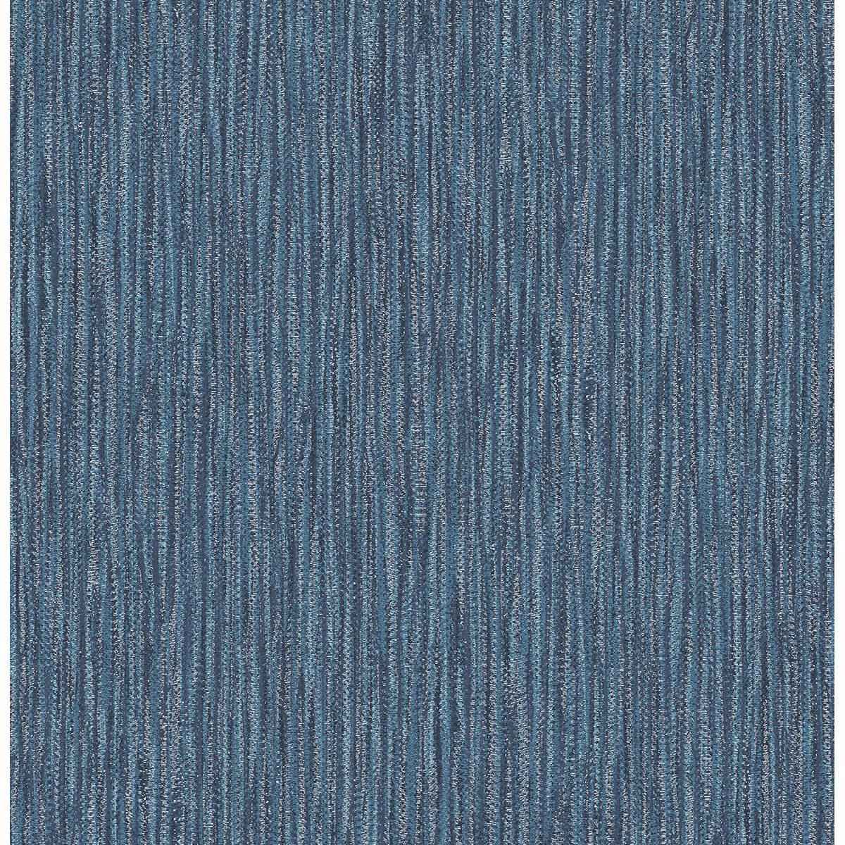 Raffia Thames Blue Faux Grasscloth Wallpaper - York Wallcoverings - 2901-25423 - York Wallcoverings Wallpaper