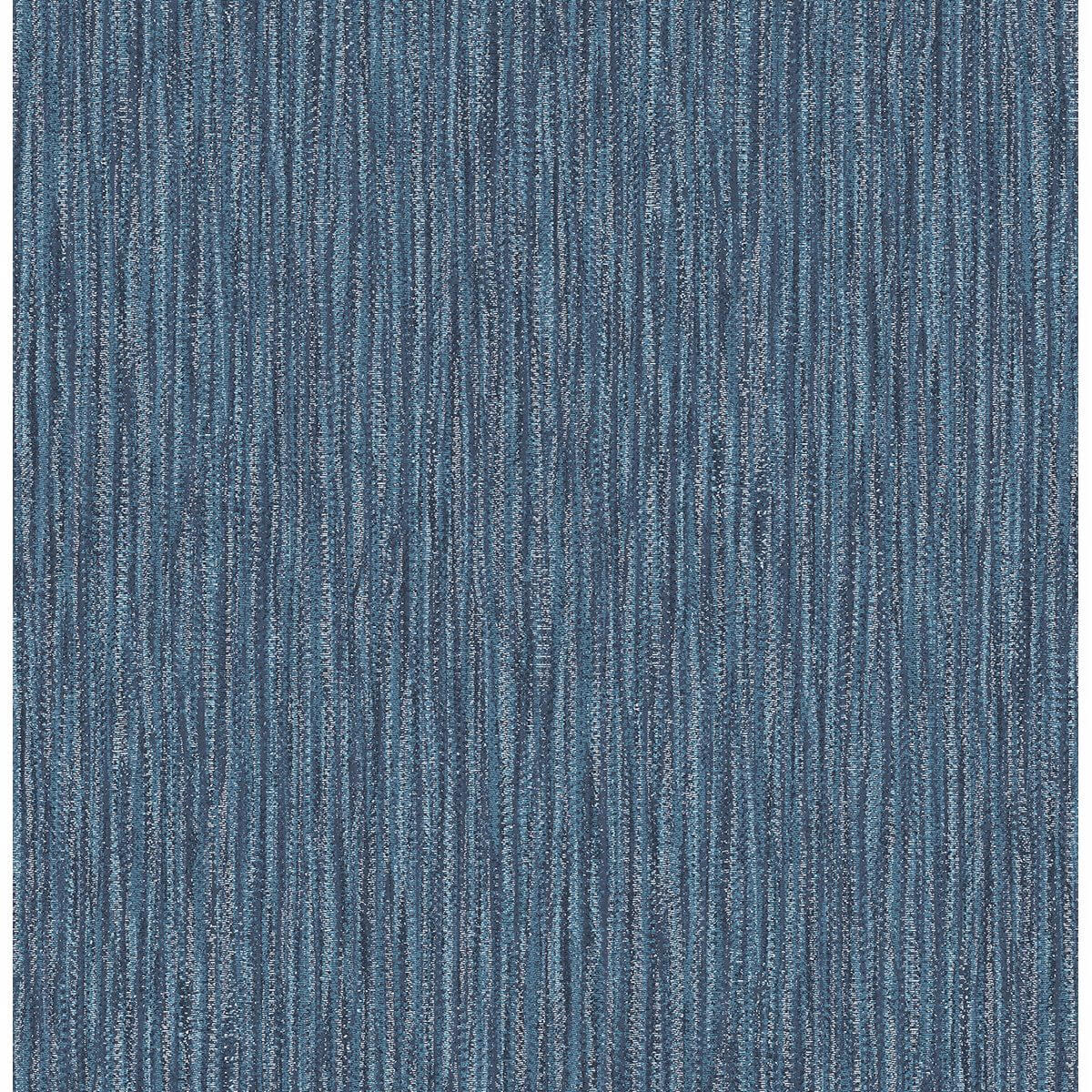 raffia-thames-blue-faux-grasscloth-wallpaper-york-wallcoverings-2901-25423 - York Wallcoverings Wallpaper
