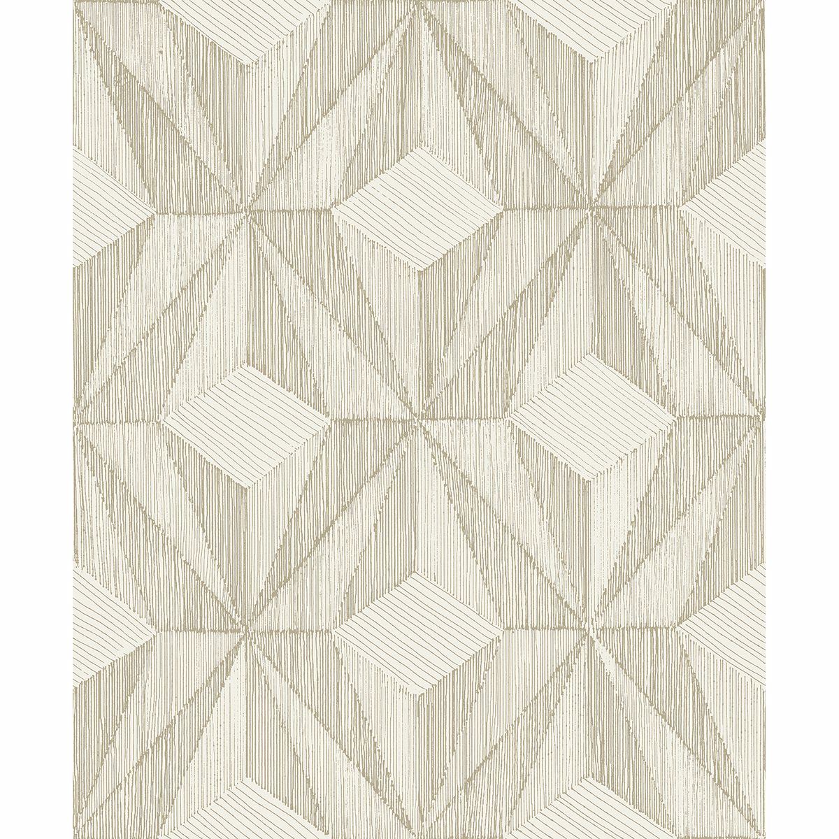 Picture of Paragon Gold Geometric Wallpaper