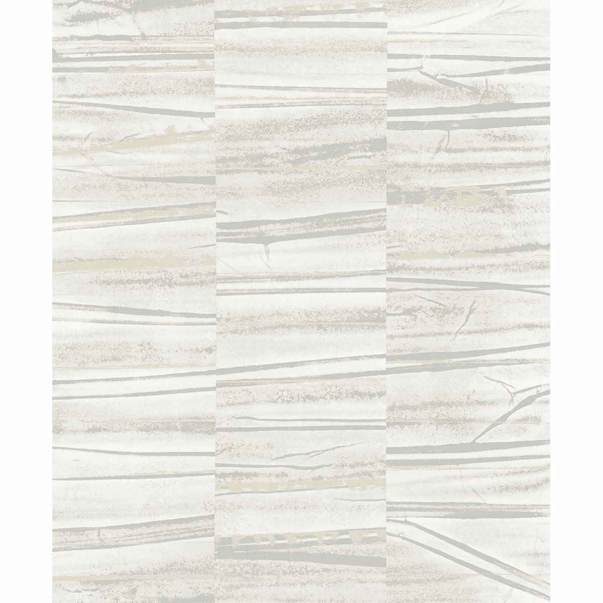 Lithos Grey Geometric Marble Wallpaper - York Wallcoverings - 2908-87121