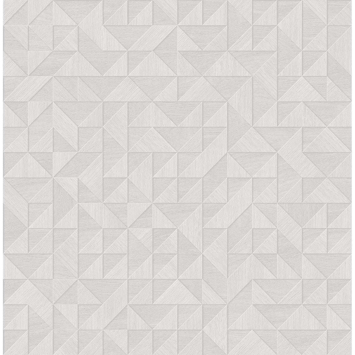 Picture of Gallerie Light Grey Geometric Wood Wallpaper