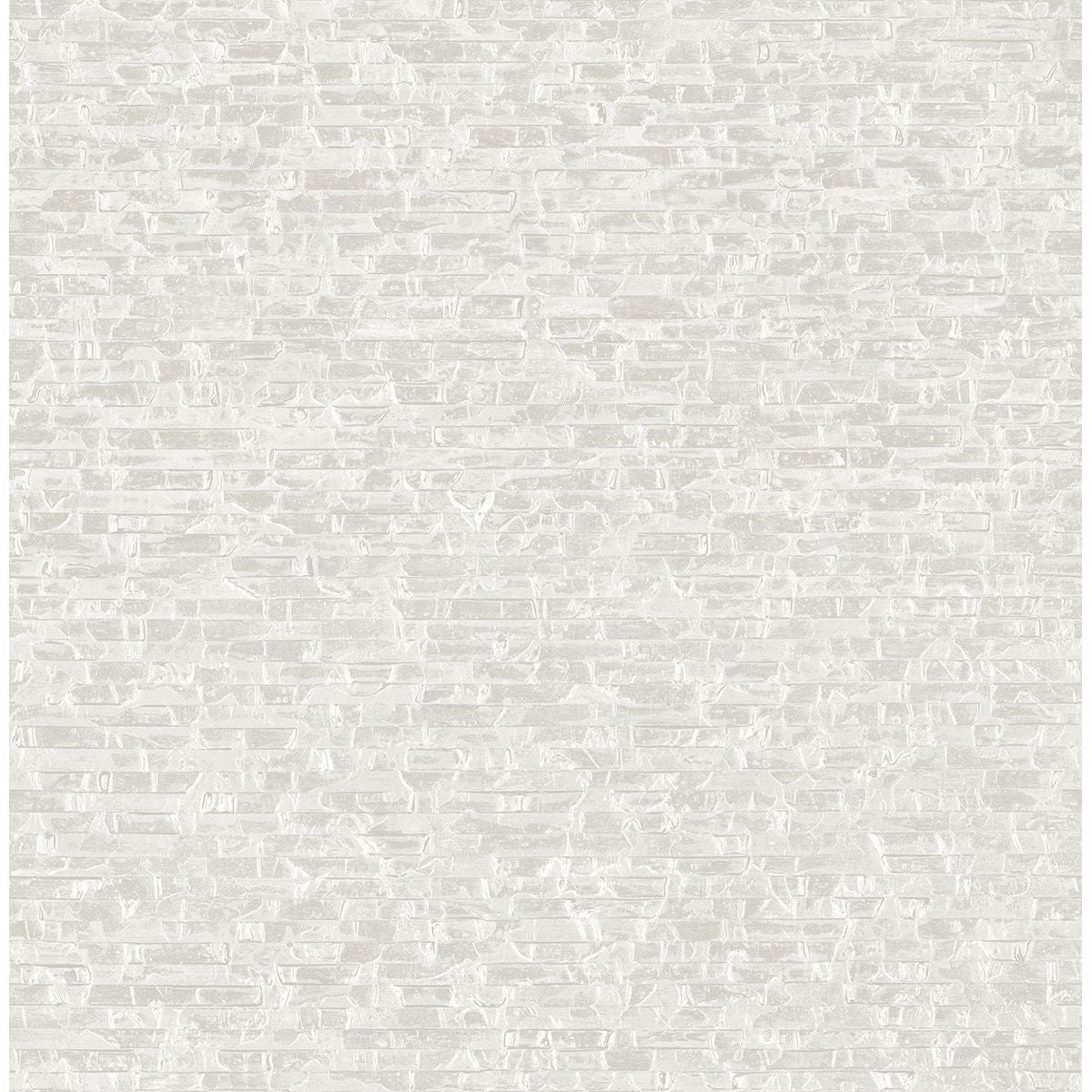 Brewster Wallcovering-Belvedere Ivory Faux Slate Wallpaper