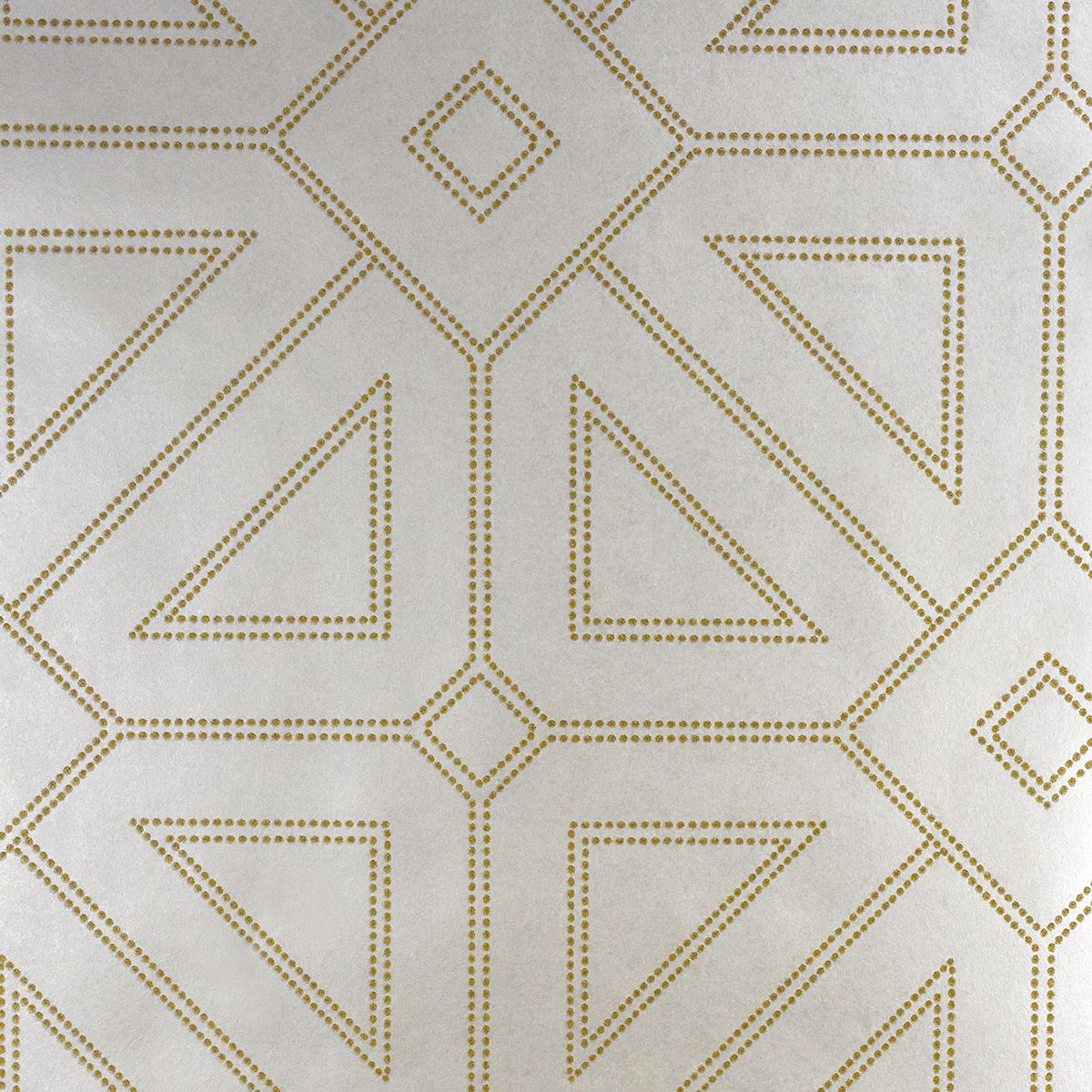 Brewster Wallcovering-Voltaire Ivory Geometric Wallpaper