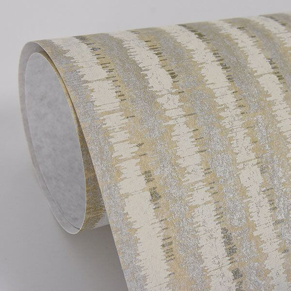 annabeth-beige-distressed-stripe-wallpaper-york-wallcoverings-2909-dwp0073-05 - York Wallcoverings Wallpaper