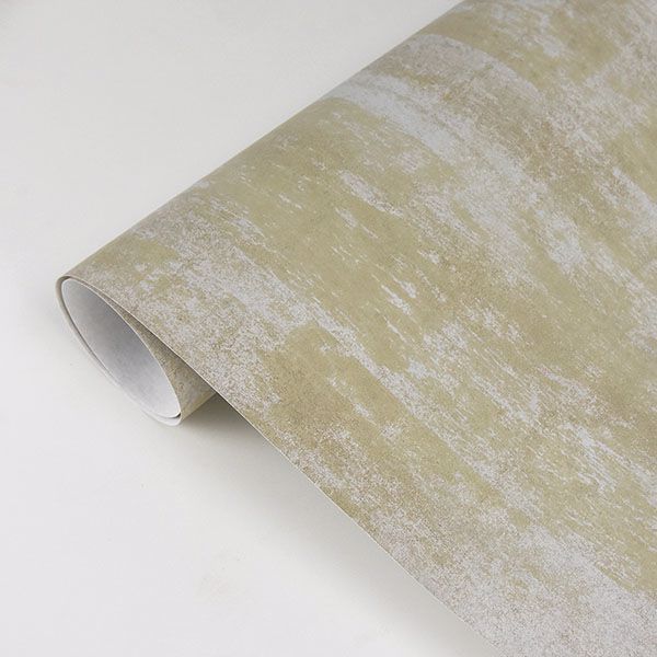 Pollit Champagne Distressed Texture Wallpaper - Brewster Wallcovering