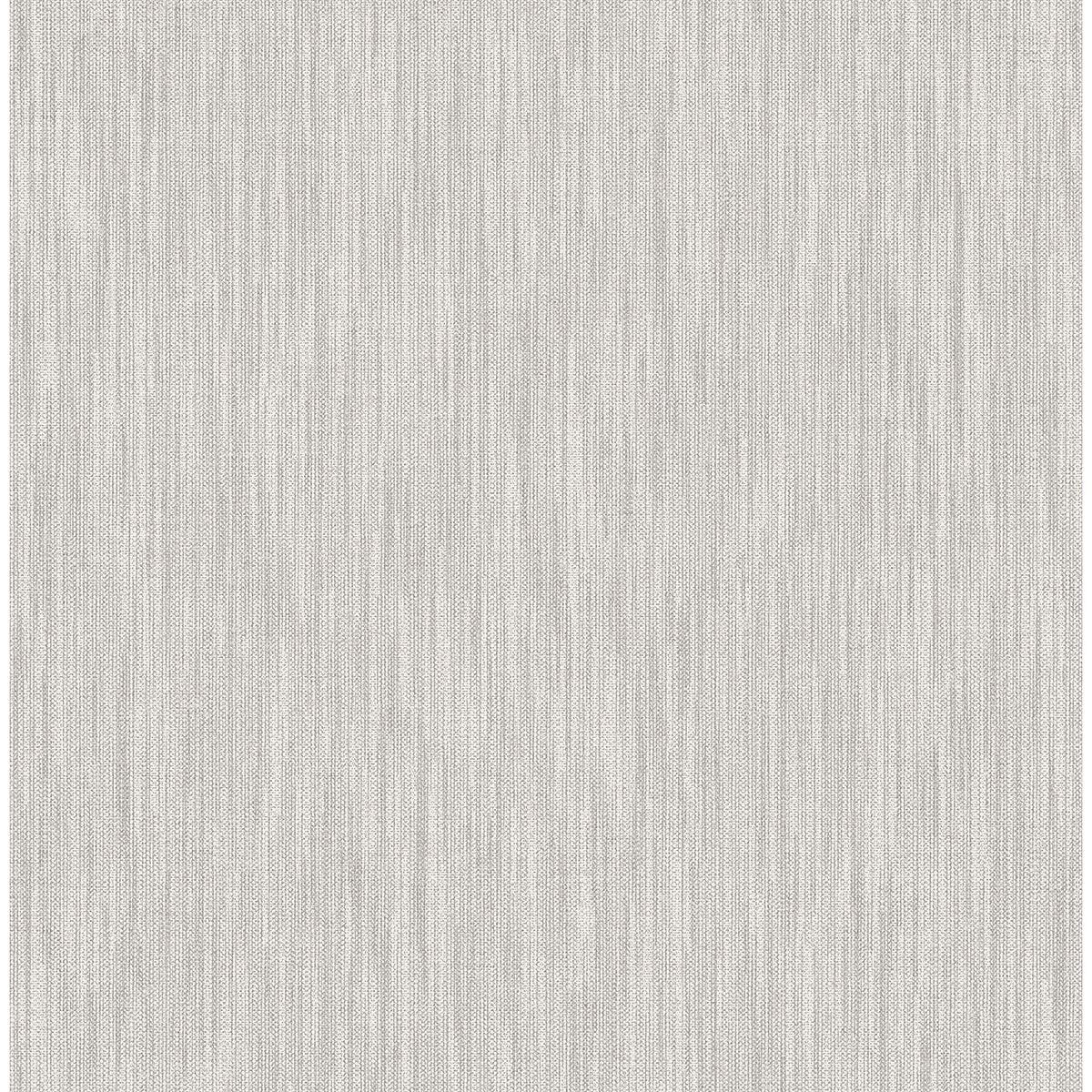 Chiniile Grey Faux Linen Wallpaper - York Wallcoverings - 2861-25292 - York Wallcoverings Wallpaper