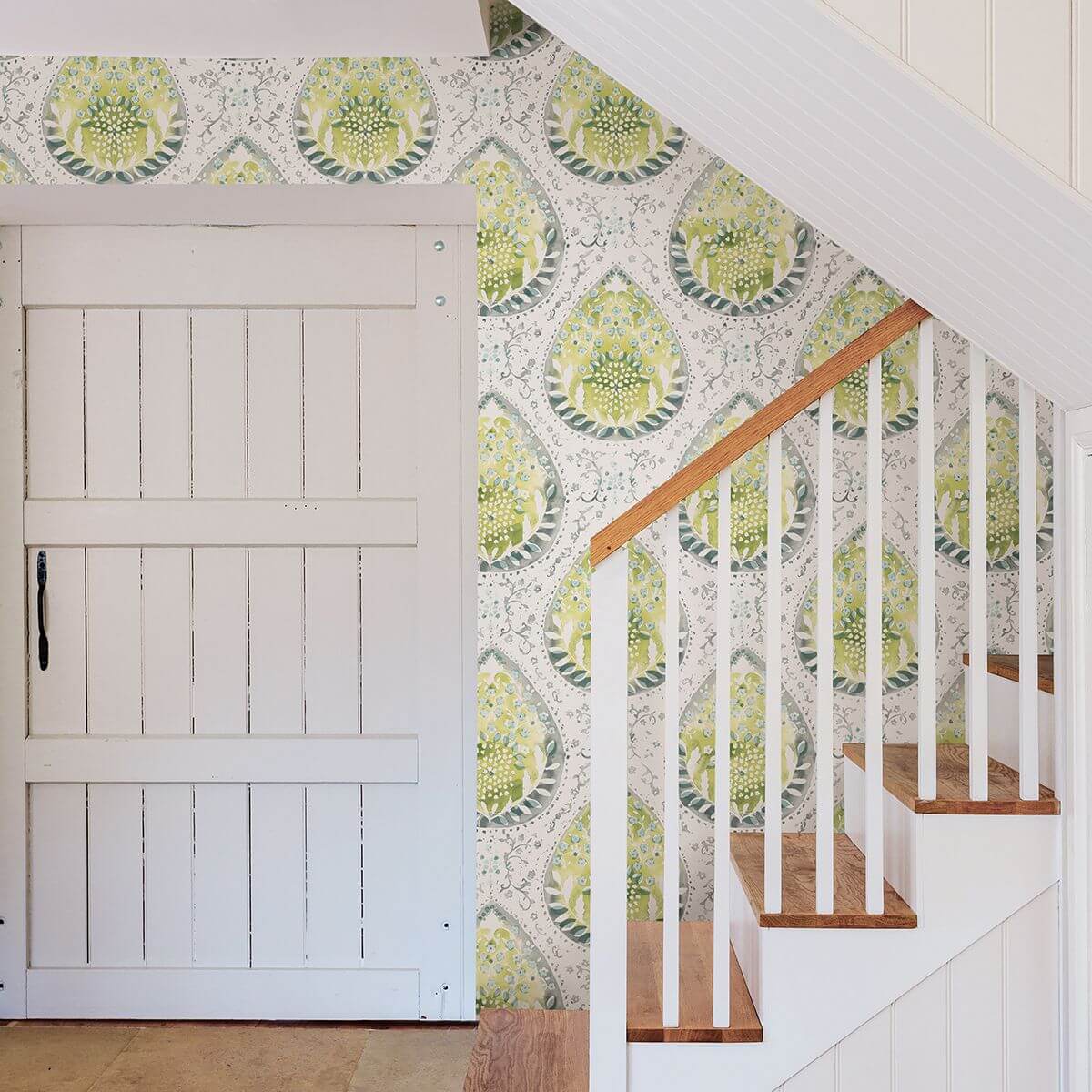 Alistair Green Medallion Wallpaper - York Wallcoverings - 2861-25750 - York Wallcoverings Wallpaper