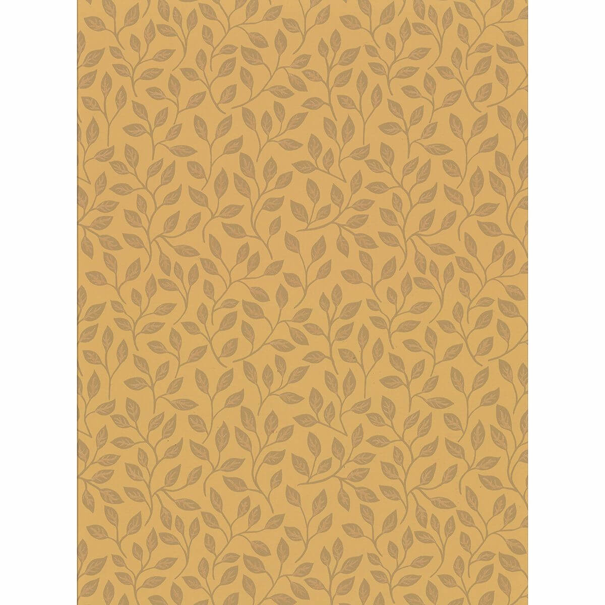 Posey Mustard Vines Wallpaper - York Wallcoverings - 2948-33017 - York Wallcoverings Wallpaper