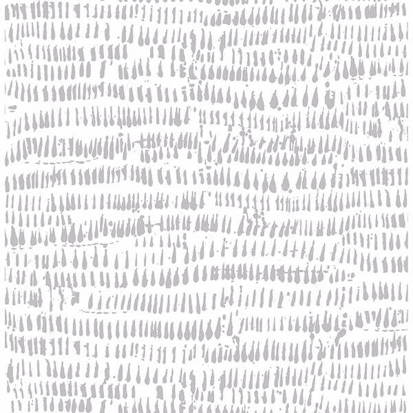Kylver Grey Peel and Stick Wallpaper - York Wallcoverings - NU3387 - York Wallcoverings Wallpaper
