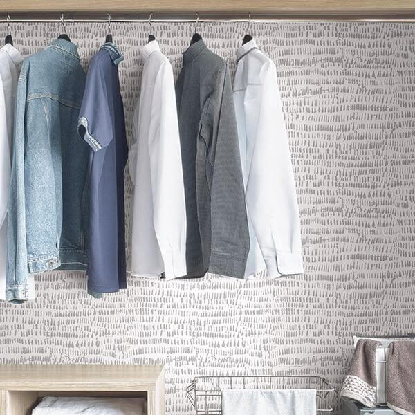 Kylver Grey Peel and Stick Wallpaper - York Wallcoverings - NU3387 - York Wallcoverings Wallpaper