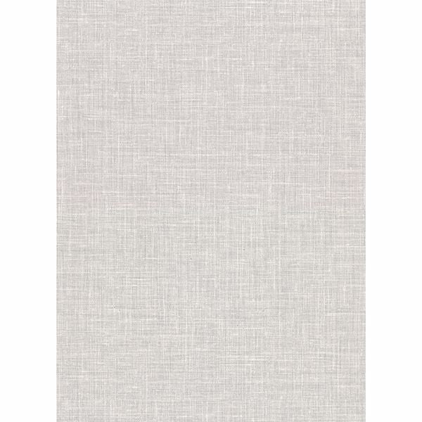 Upton Light Grey Faux Linen Wallpaper - York Wallcoverings - 2921-50308 - York Wallcoverings Wallpaper