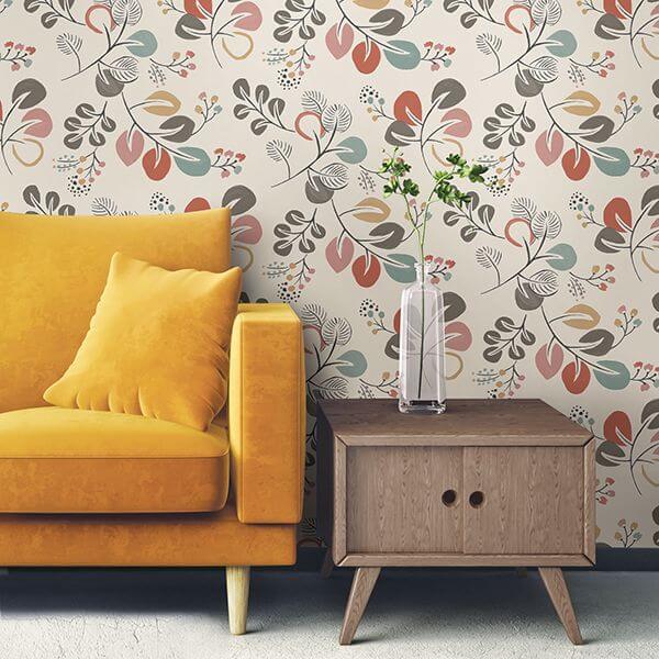 Astrilde Peel and Stick Wallpaper - York Wallcoverings - NUS3259 - York Wallcoverings Wallpaper