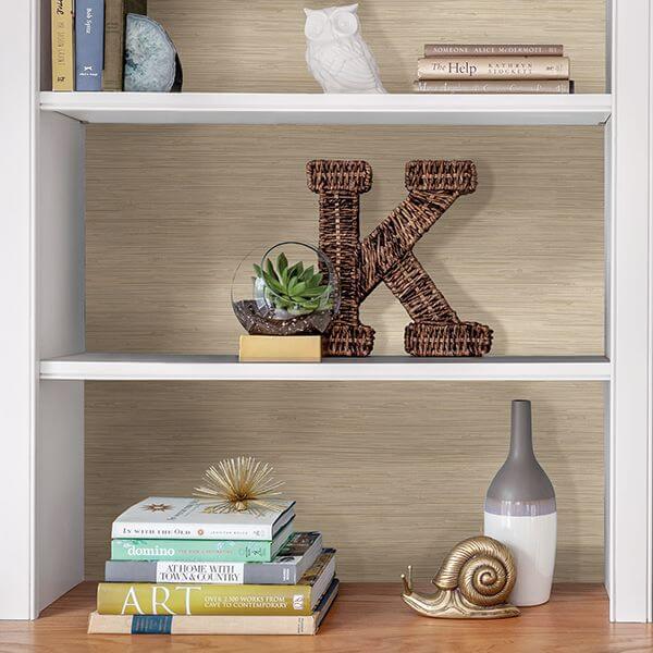tibetan-grasscloth-cream-peel-and-stick-wallpaper-york-wallcoverings-nus3336 - York Wallcoverings Wallpaper