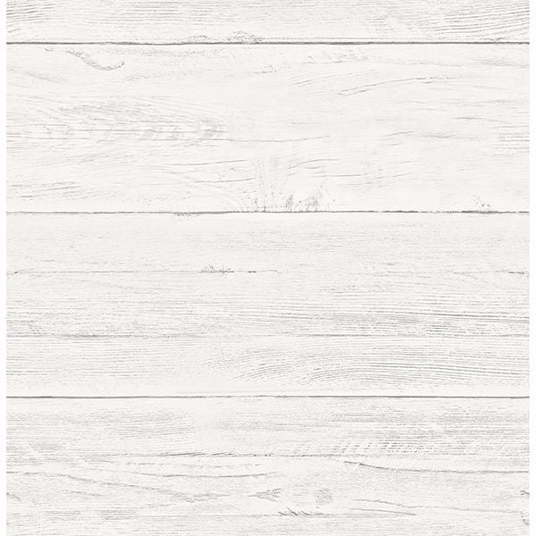 Picture of Adair White Shiplap Wallpaper