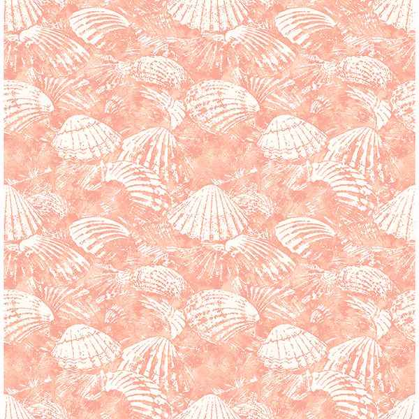 Surfside Coral Shells Wallpaper - York Wallcoverings - 2904-25689