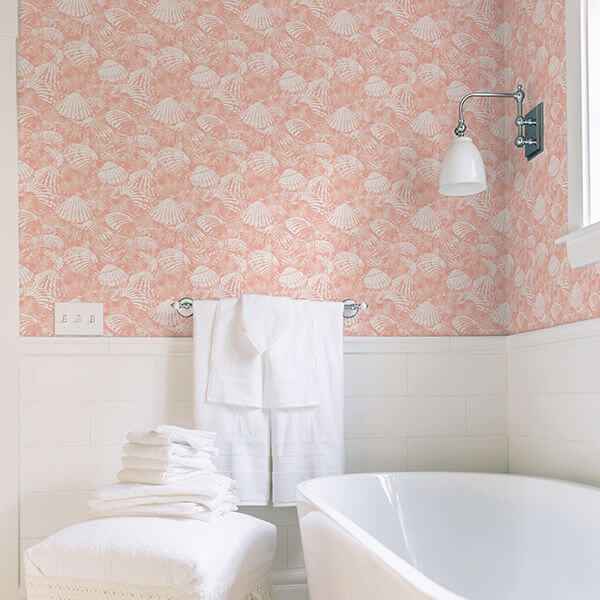 Surfside Coral Shells Wallpaper - York Wallcoverings - 2904-25689 - York Wallcoverings Wallpaper