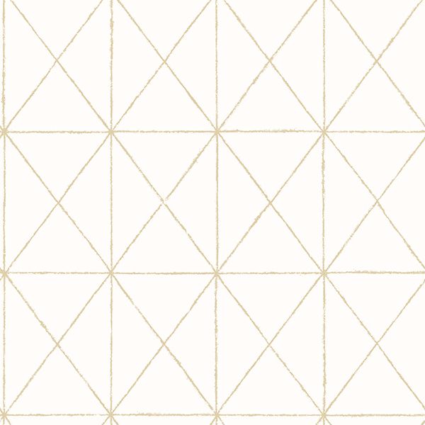 Picture of Intersection Gold Diamond Wallpaper