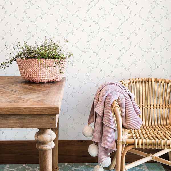 Kurt Light Green Tin Star Trail Wallpaper - York Wallcoverings - 3119-09159 - York Wallcoverings Wallpaper