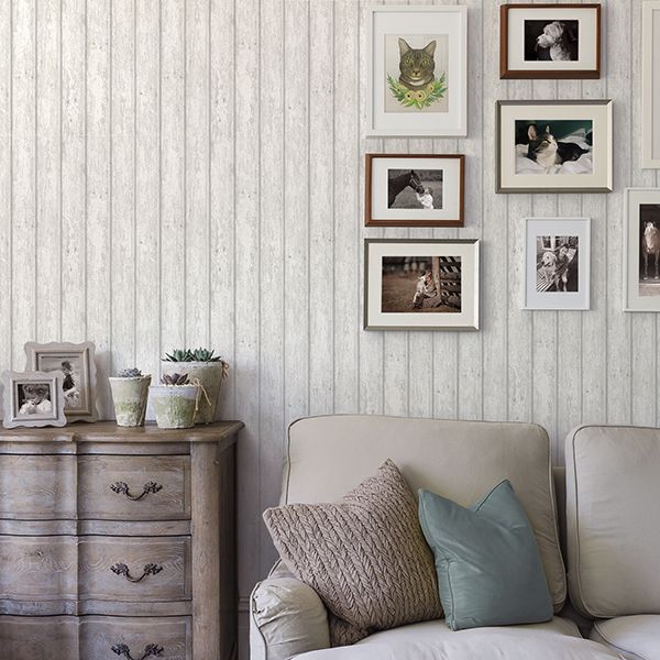 Jack White Weathered Clapboards Wallpaper  | Brewster Wallcovering - The WorkRm