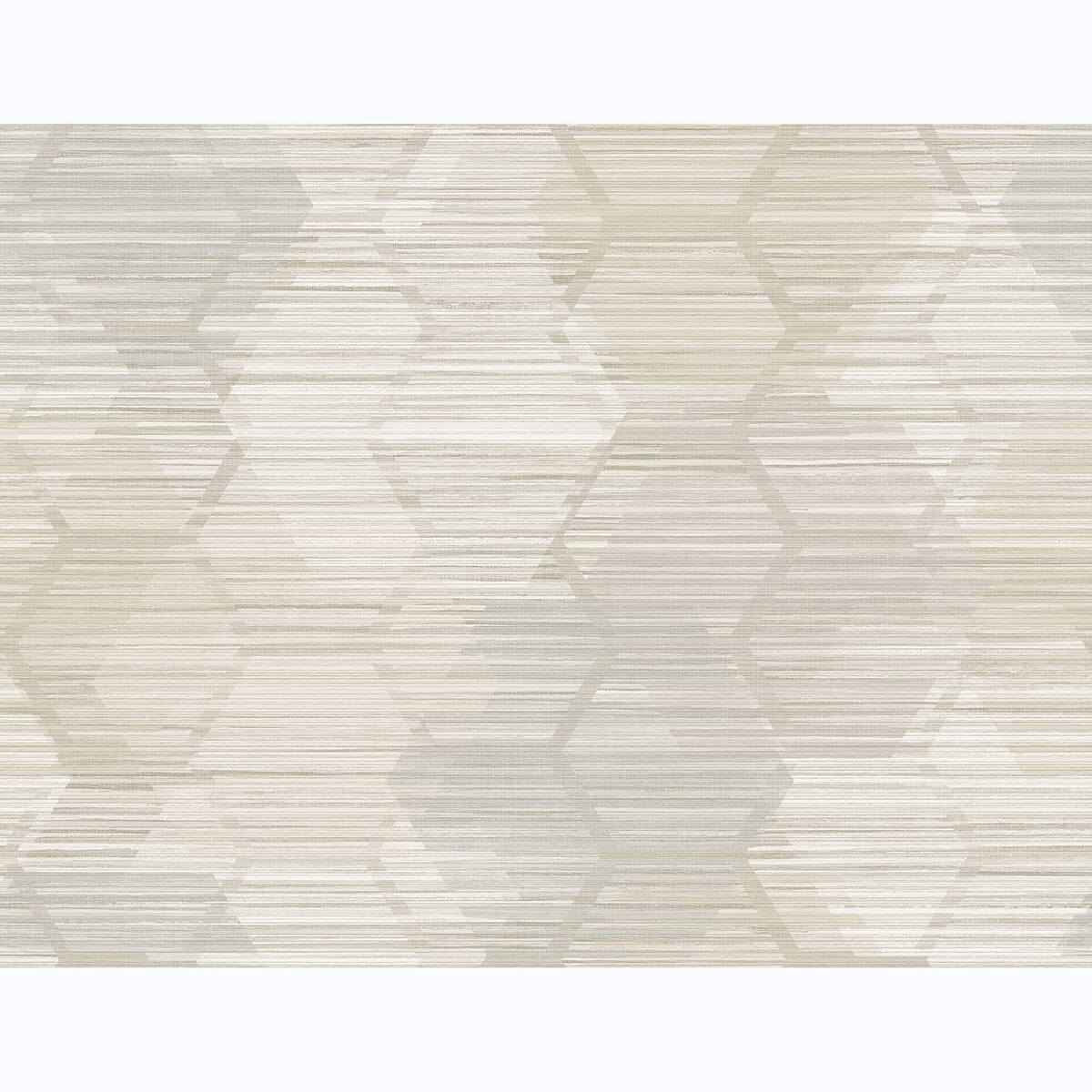 Jabari Beige Geometric Faux Grasscloth Wallpaper - York Wallcoverings - 2949-60507 - York Wallcoverings Wallpaper