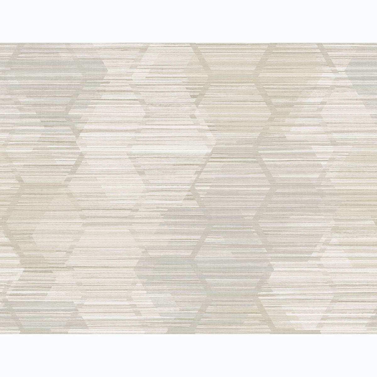 Picture of Jabari Beige Geometric Faux Grasscloth Wallpaper