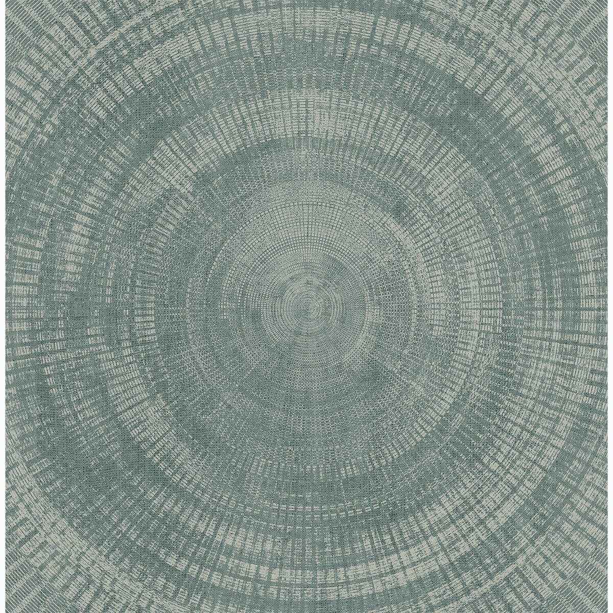 Lalit Teal Medallion Wallpaper - York Wallcoverings - 2949-61114 - York Wallcoverings Wallpaper