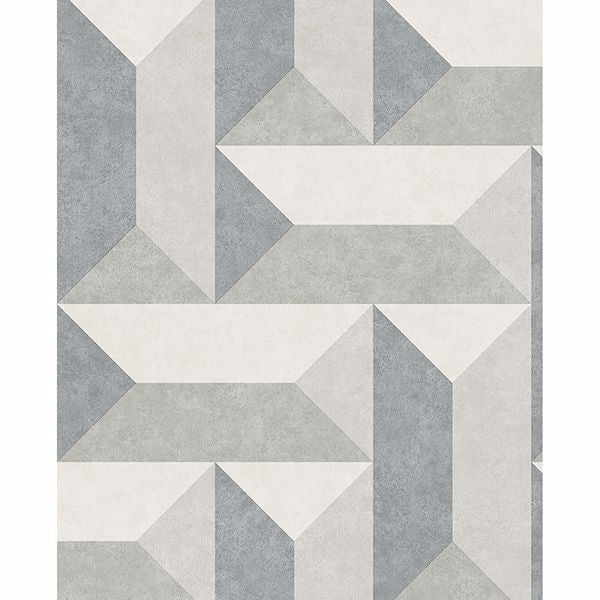 Picture of Sigge Slate Geometric Wallpaper