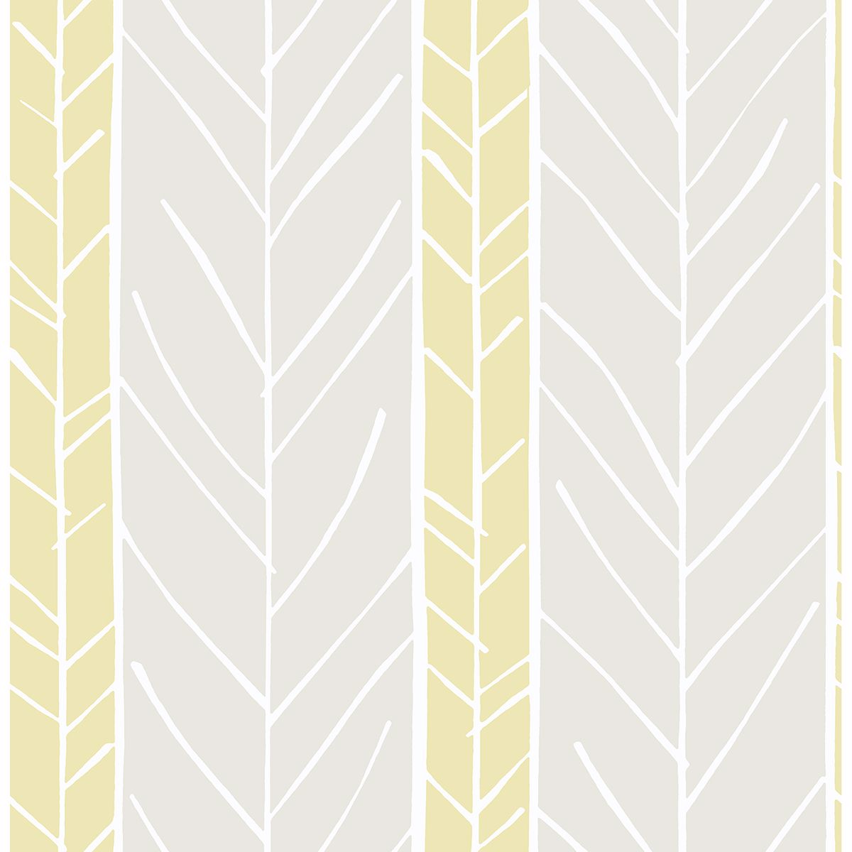 Picture of Lottie Yellow Stripe Wallpaper