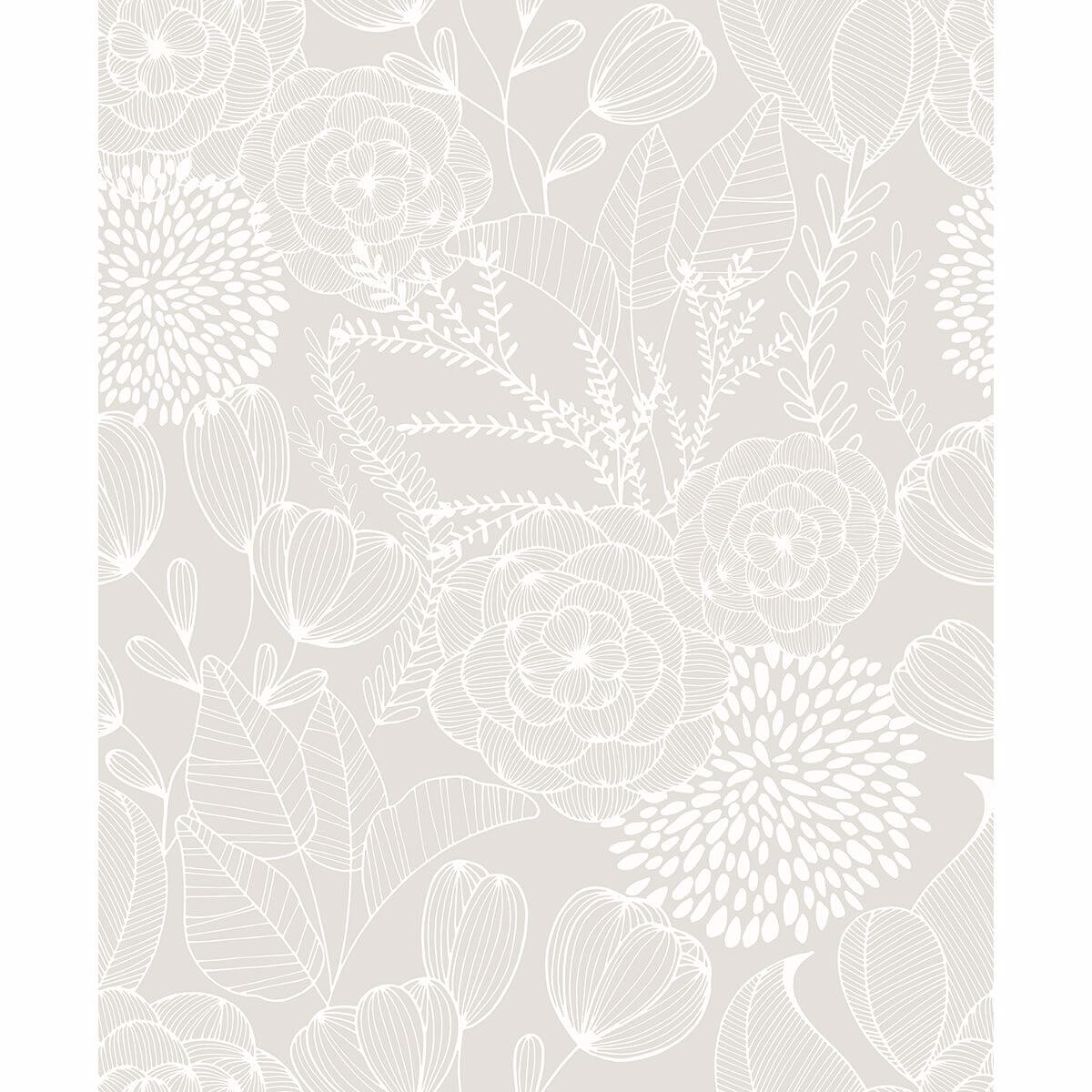alannah-bone-bone-botanical-wallpaper-york-wallcoverings-2903-25858 - York Wallcoverings Wallpaper