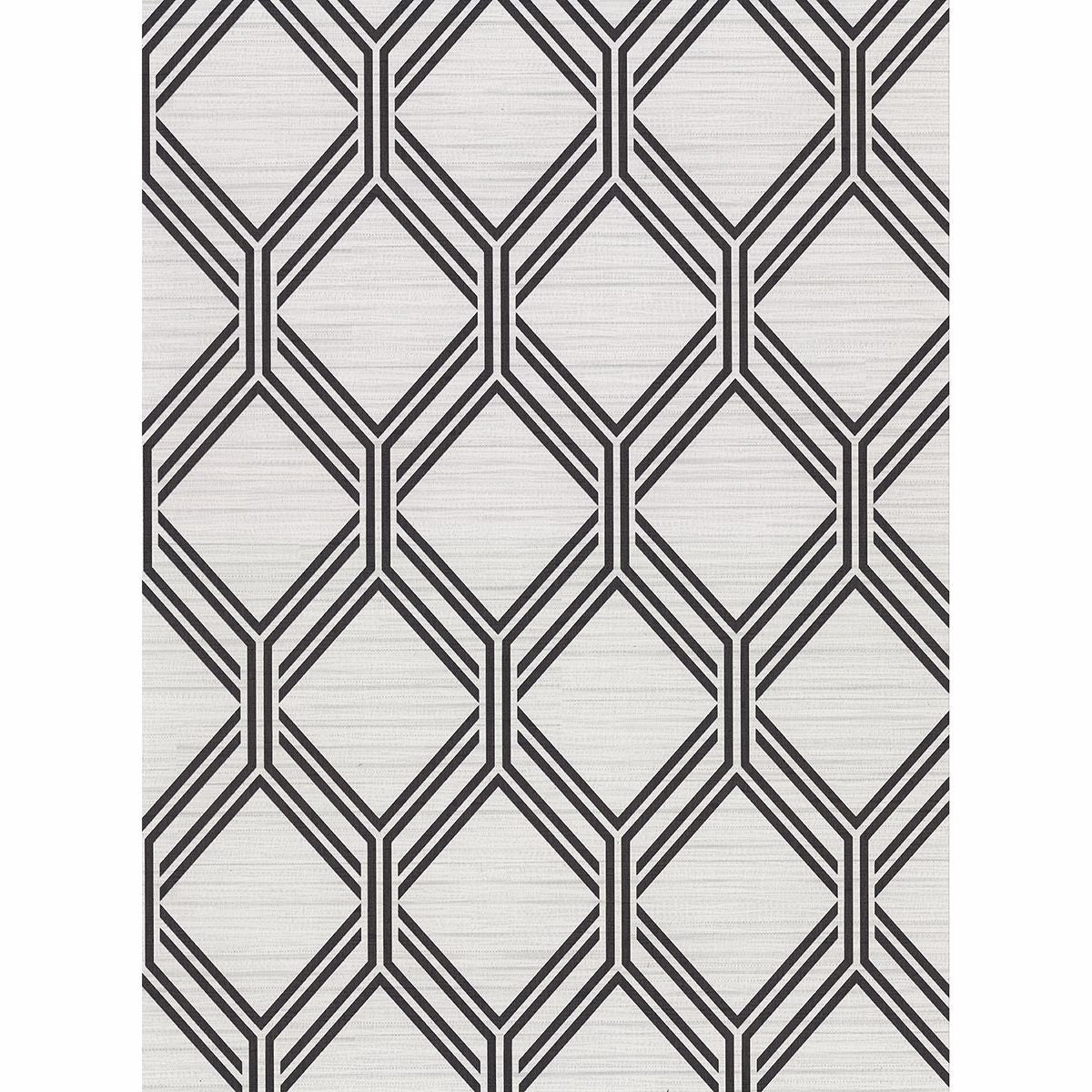 Picture of Vaughan Grey Geometric Wallpaper