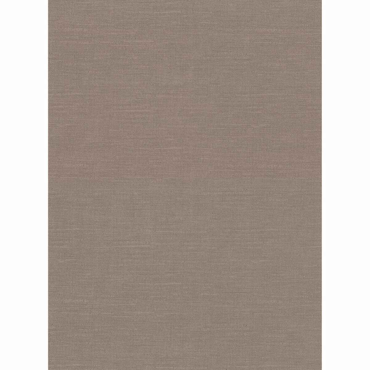 Parker Brown Faux Linen Wallpaper - York Wallcoverings - 2910-2739