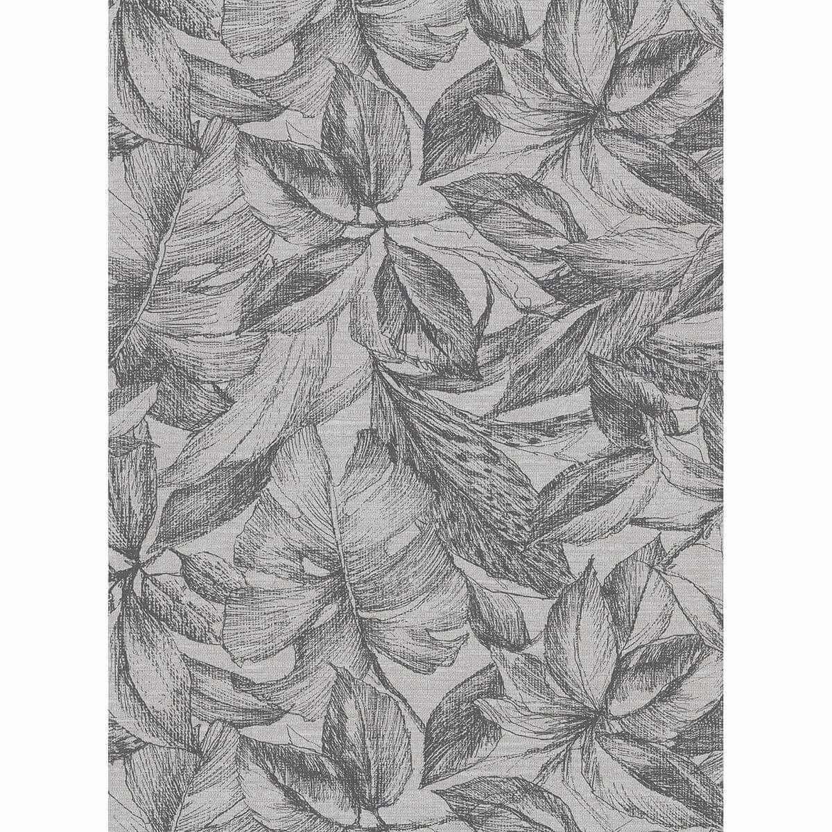 Simone Grey Tropical Wallpaper - York Wallcoverings - 2910-2743