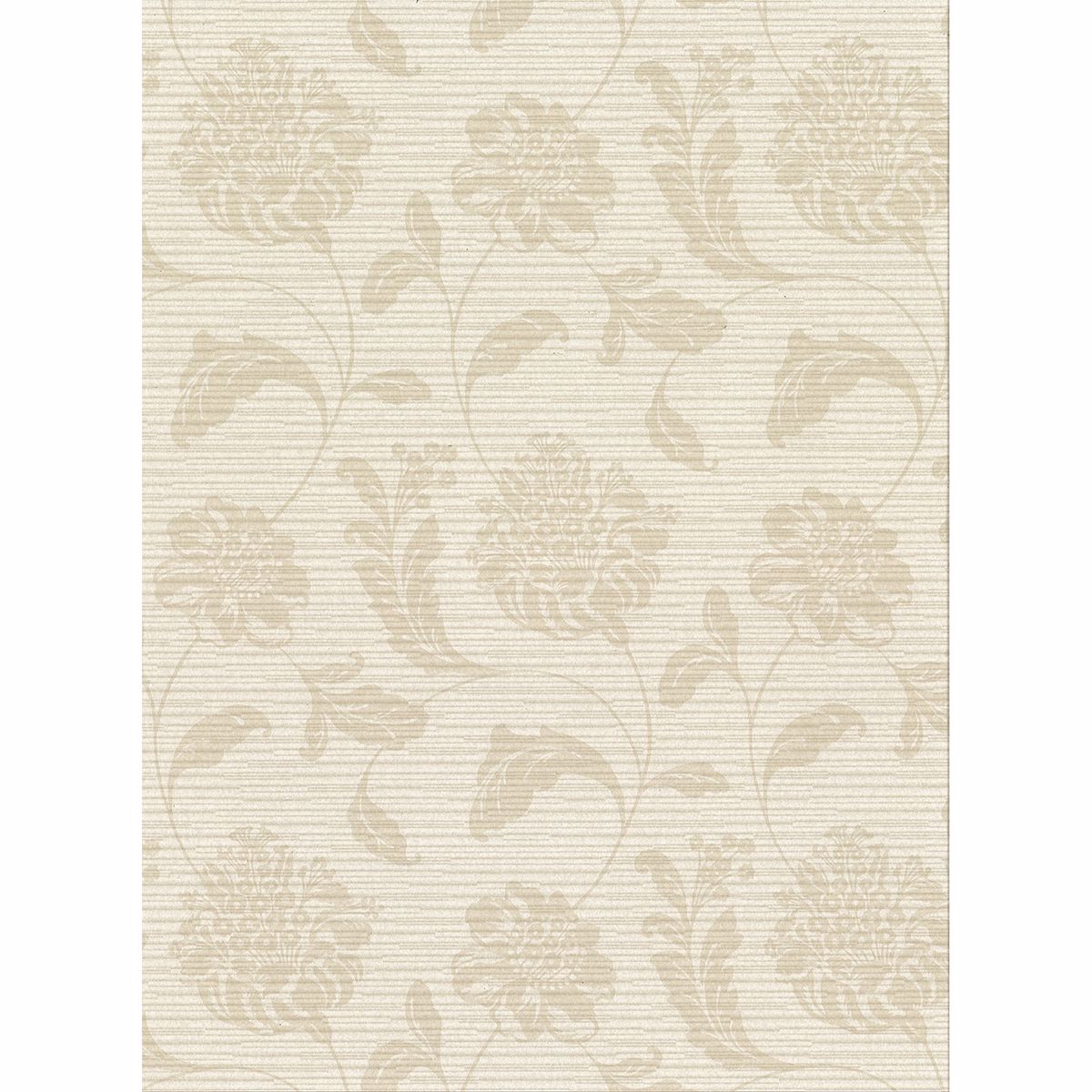 Picture of Holiday Beige Jacobean Wallpaper