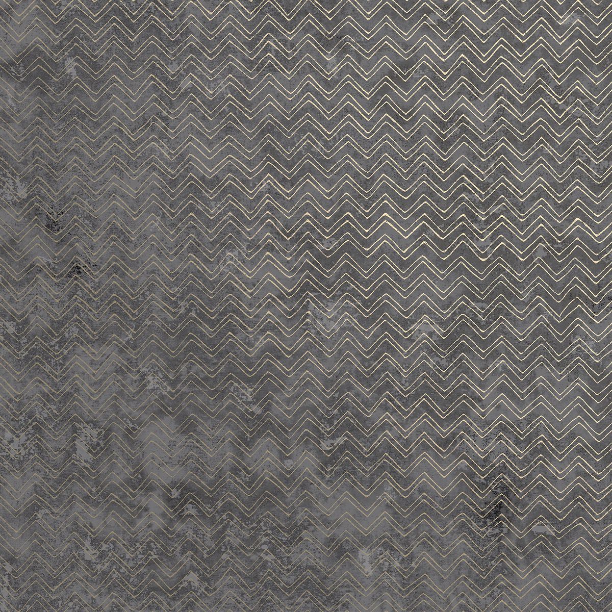 Picture of Luna Charcoal Distressed Chevron Wallpaper