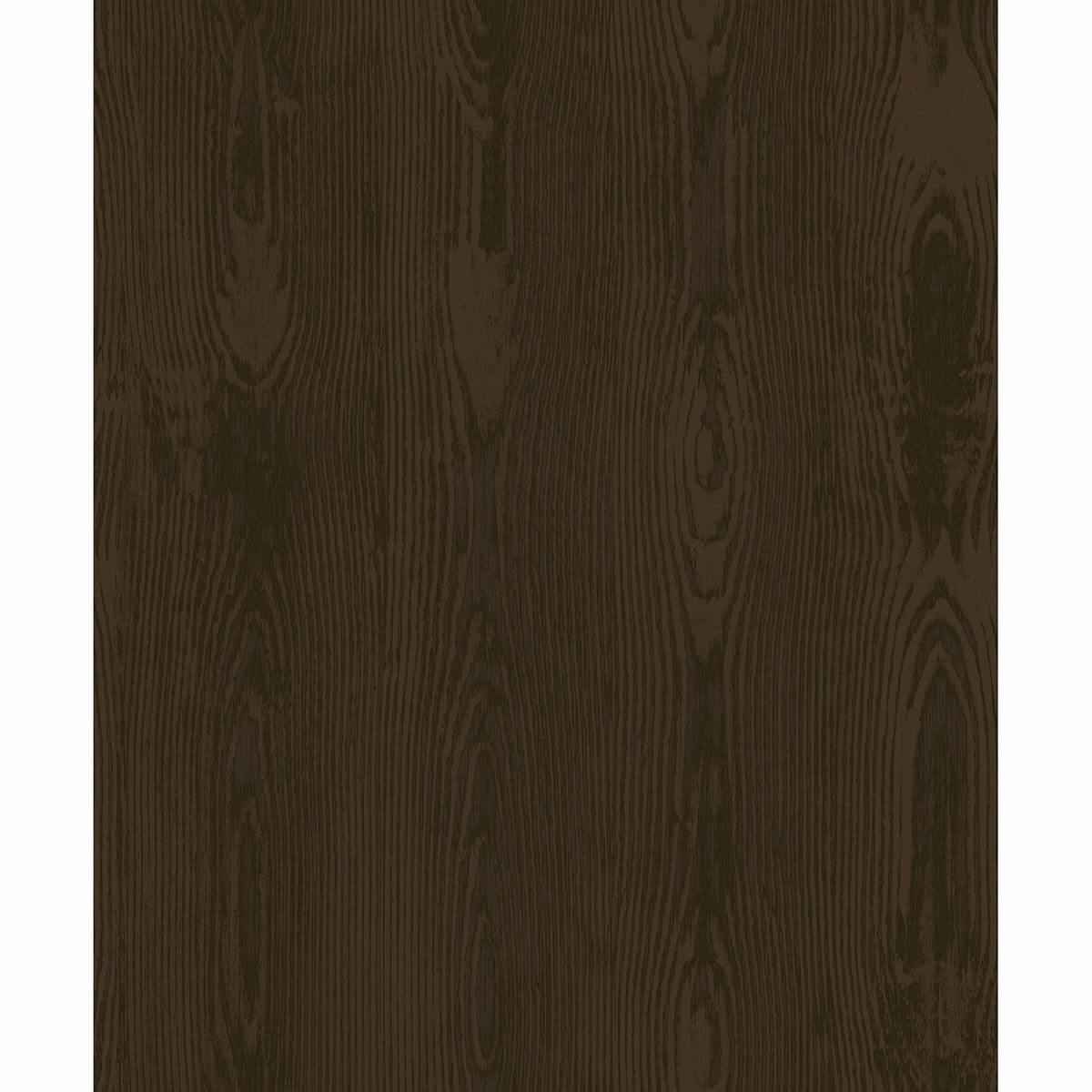 Jaxson Brown Faux Wood Wallpaper - York Wallcoverings - SDM2009