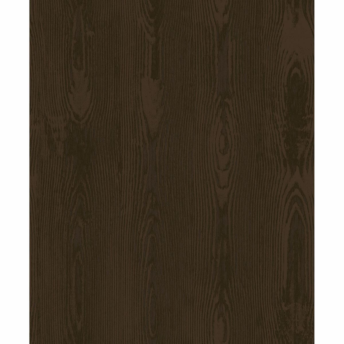 Jaxson Brown Faux Wood Wallpaper - York Wallcoverings - SDM2009 - York Wallcoverings Wallpaper