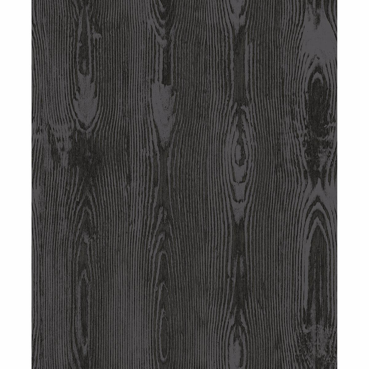 Jaxson Metallic Faux Wood Wallpaper - York Wallcoverings - SDM2010 - York Wallcoverings Wallpaper
