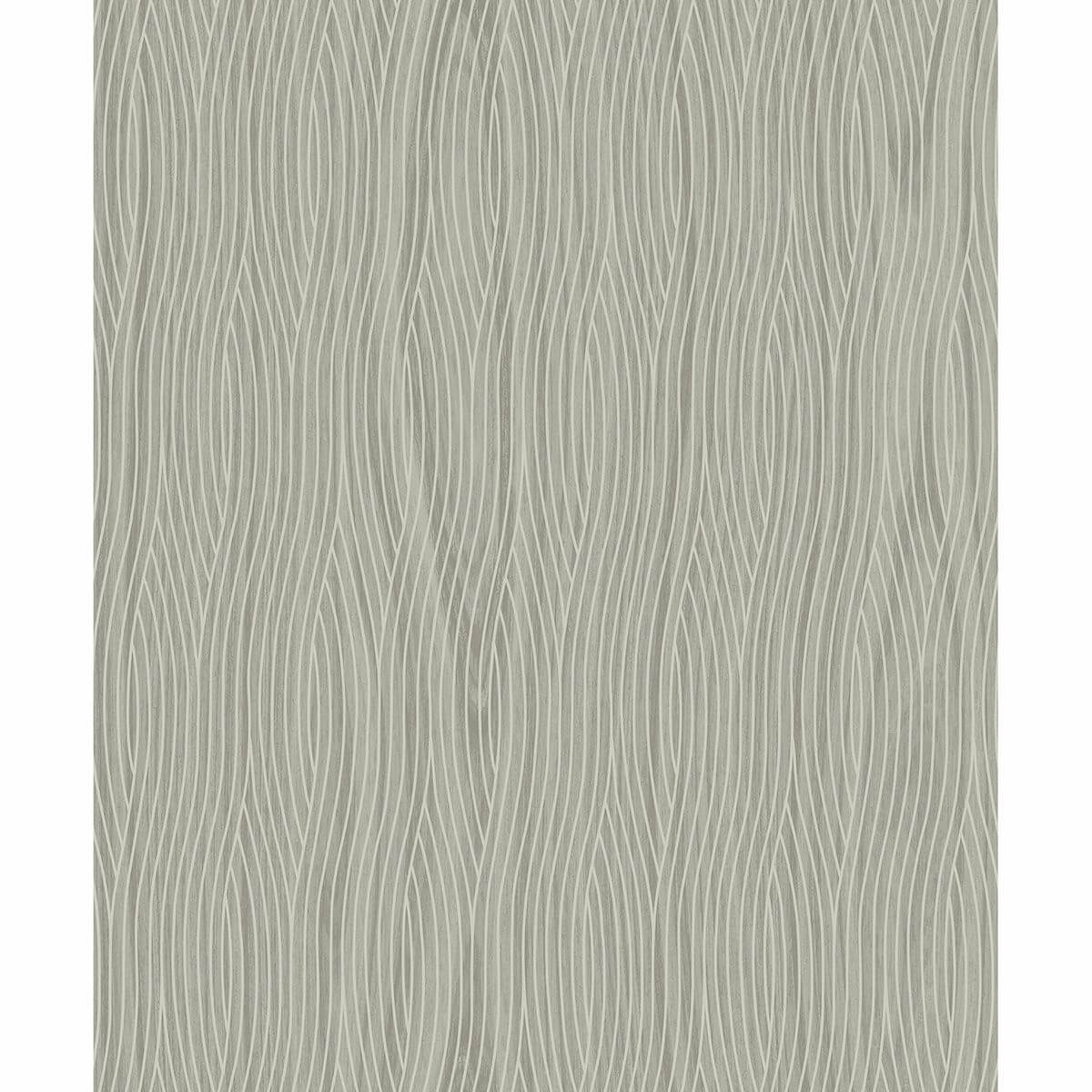 Grayson Grey Geometric Wallpaper - York Wallcoverings - SDM10504 - York Wallcoverings Wallpaper
