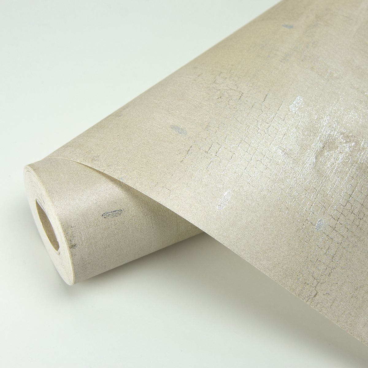 Portia Beige Distressed Texture Wallpaper - Brewster Wallcovering