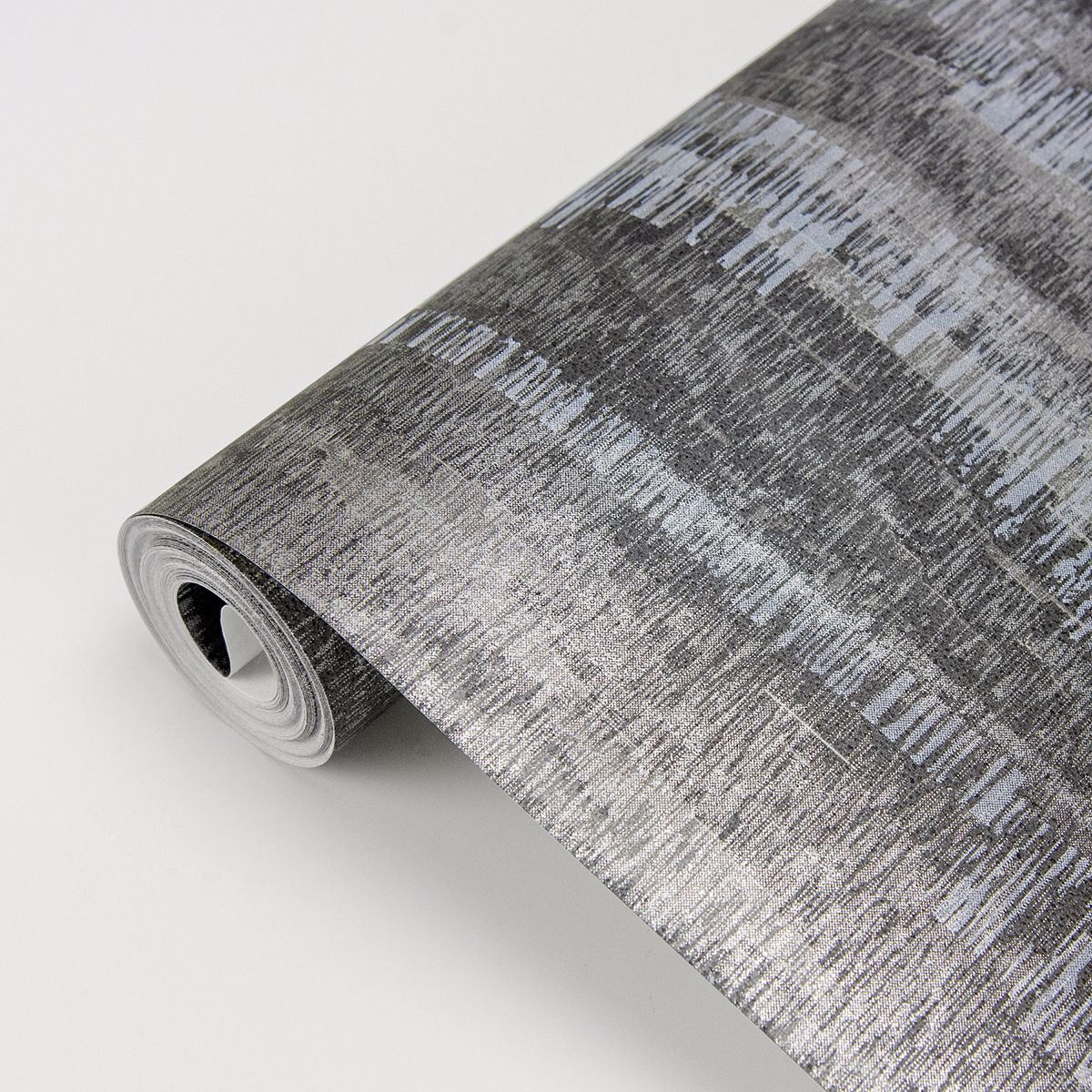 Meteor Pewter Distressed Texture Wallpaper  | Brewster Wallcovering