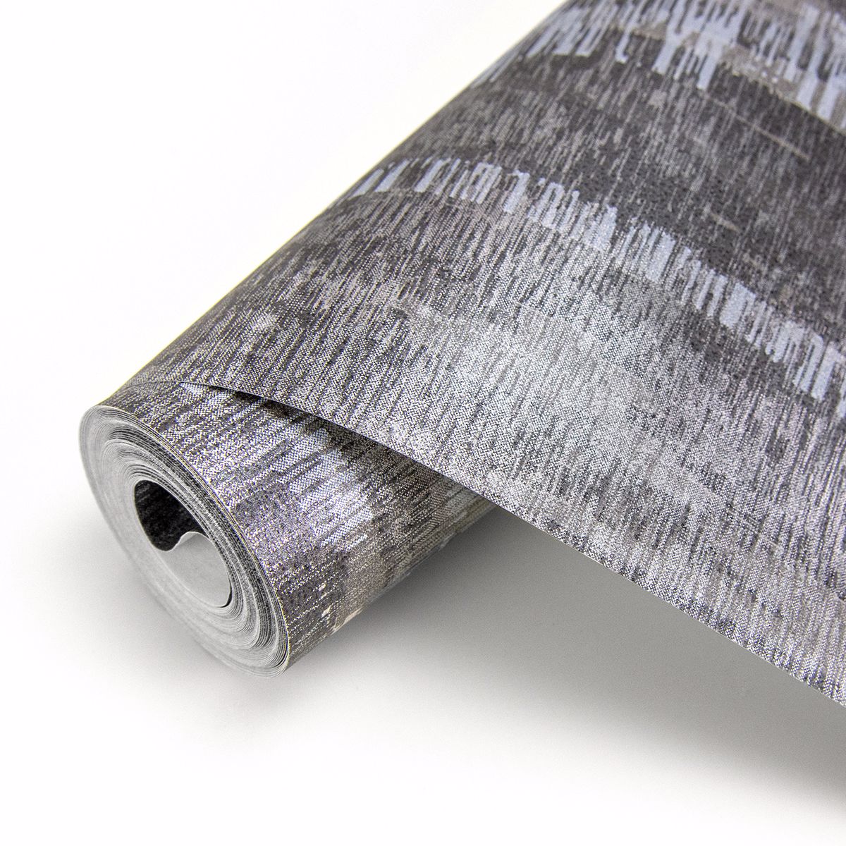Meteor Pewter Distressed Texture Wallpaper  | Brewster Wallcovering