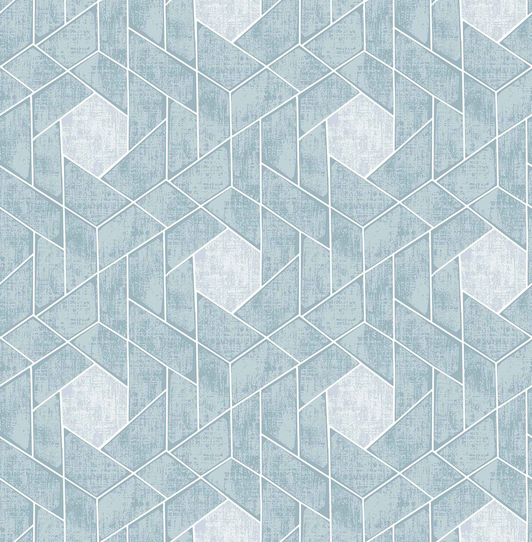 Granada Aqua Geometric Wallpaper - York Wallcoverings - 2964-25904 - York Wallcoverings Wallpaper