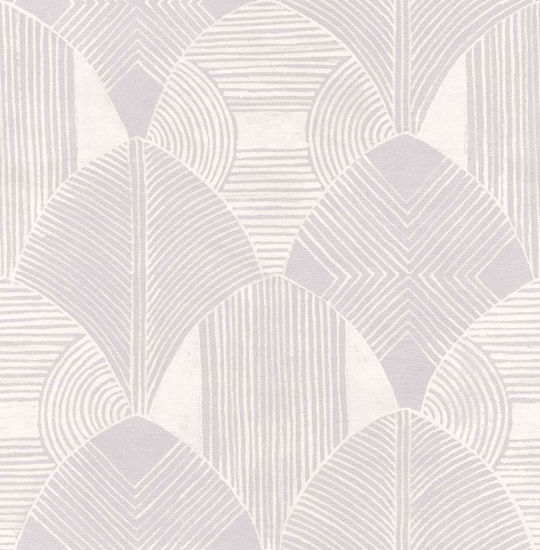 Westport Dove Geometric Wallpaper - York Wallcoverings - 2964-25930
