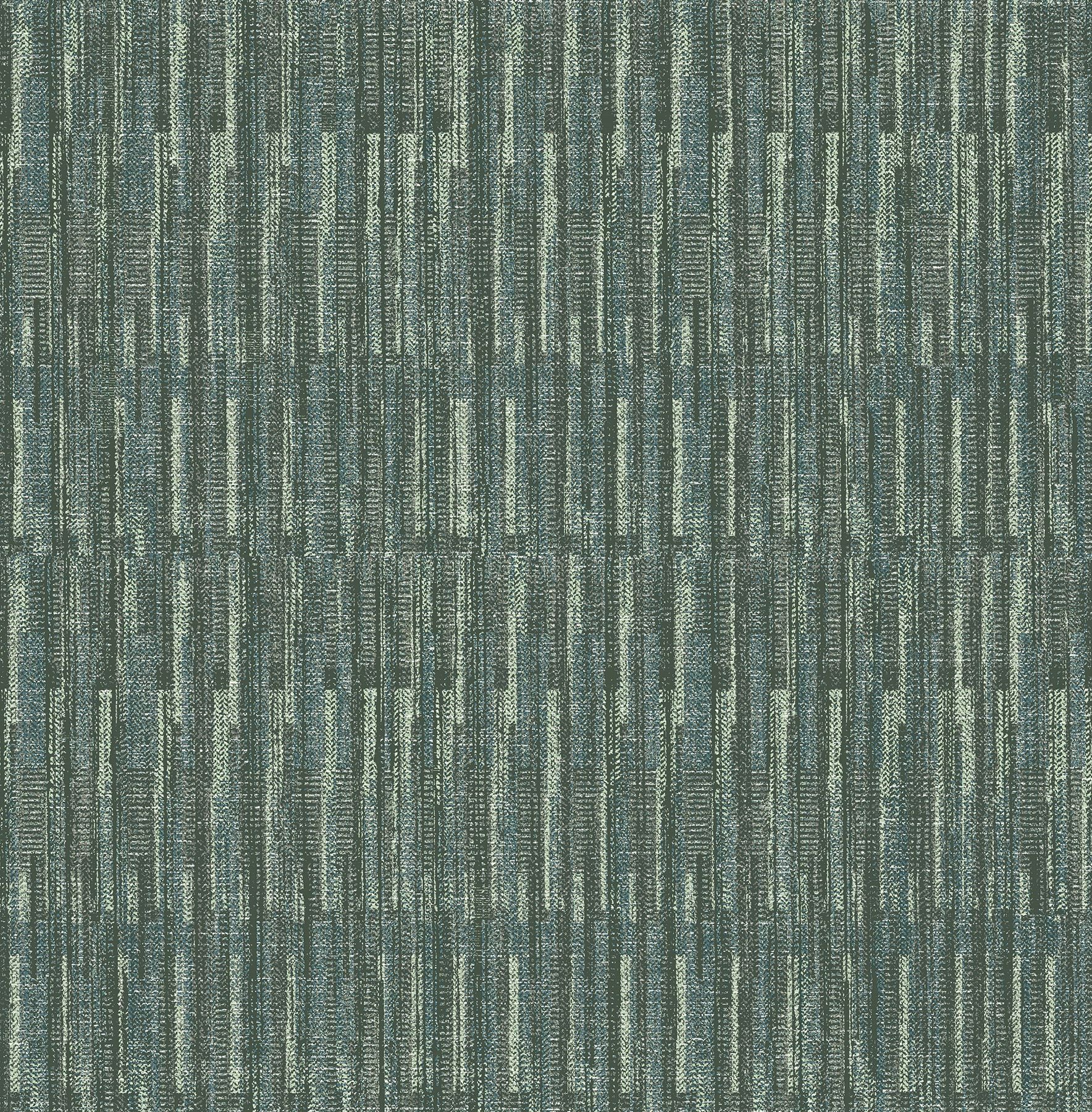 Picture of Brixton Green Texture Wallpaper- Scott Living