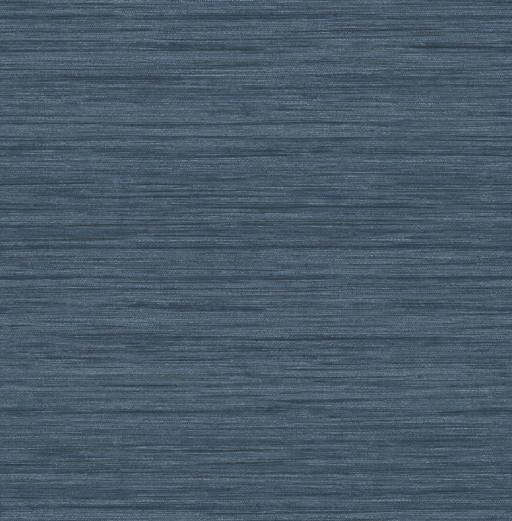 Picture of Barnaby Indigo Faux Grasscloth Wallpaper- Scott Living